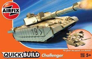Airfix Model Quickbuild Challenger Tank Desert 1