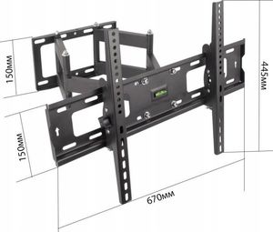 Zatekos OBROTOWY UCHWYT DO TELEWIZORA 32'-80' MOCNY 65KG 6