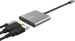 Stacja/replikator Trust Dalyx 3w1 USB-C (23772) 9