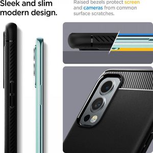 Spigen Etui Spigen Rugged Armor OnePlus Nord 2 5G Matte Black 5