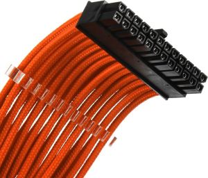 Phanteks Zestaw kabli, 0.5m, Pomarańczowy (PH-CB-CMBO_OR) 3