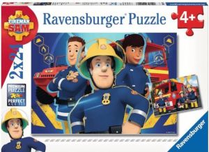 Ravensburger Puzzle 2x24 Elementów Strażak Sam 1
