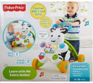 Fisher Price Interaktywny chodzik Zebra DPL53 Morele