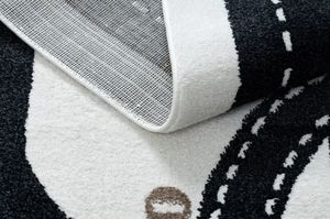 Dywany Łuszczów Dywan FUN Track dla dzieci, ulica, miasto krem, 80x150 cm 4