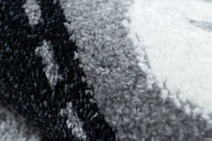 Dywany Łuszczów Dywan FUN Track dla dzieci, ulica, miasto szary, 180x270 cm 5