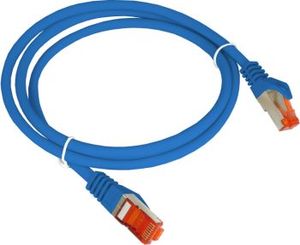 Alantec Patch-cord F/UTP kat.6 PVC 0.25m niebieski ALANTEC 1