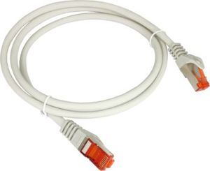 Alantec Patch-cord F/UTP kat.6 PVC 0.25m szary ALANTEC 1