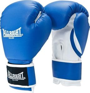 Allright Rękawice bokserskie Power Gel 14oz niebieskie 1