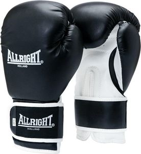 Allright Rękawice bokserskie Power Gel 12oz czarne 1