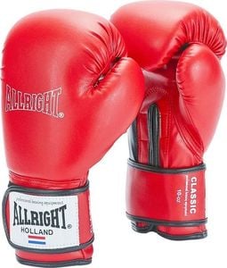 Allright Rękawice bokserskie Classic 14oz czerwone 1