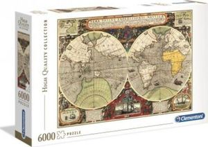 Clementoni Puzzle 6000 HQ Antique Nautical Map uniw. 1