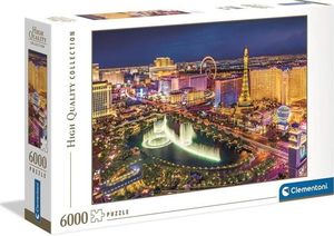 Clementoni Puzzle 6000 HQ Las Vegas uniw. 1