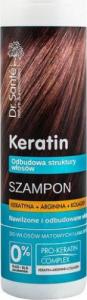 Dr Sante Dr. Sante Keratin Shampoo szampon odbudowujący struktury włosów matowych i łamliwych Keratyna Arginina i Kolag 1