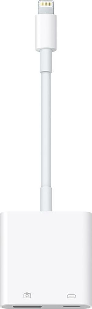 Adapter USB Apple Lightning - USB Biały  (MK0W2ZM/A) 1