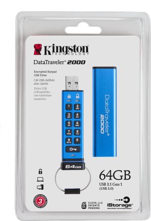 Pendrive Kingston DataTraveler 2000, 64 GB  (DT2000/64GB) 2