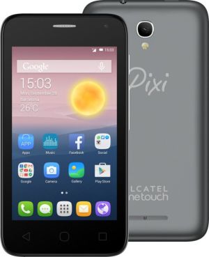 Smartfon Alcatel 4 GB Dual SIM Czarny  (PIXI 4 (4) 4034D BLACK) 1