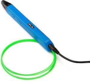 Długopis 3D Art Pióro drukujące Wooler 3D z wyświetlaczem LCD niebieskie 2