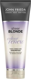 John Frieda John Frieda Sheer Blonde Colour Renew Tone Correcting Shampoo szampon neutralizujący żółty odcień włosów 250ml 1