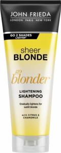John Frieda John Frieda Sheer Blonde Go Blonder Lightening Shampoo szampon rozświetlający włosy blond 250ml 1