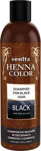 Venita Venita Henna Color Black szampon ziołowy do włosów w odcieniach ciemnych i czarnych 250ml 1