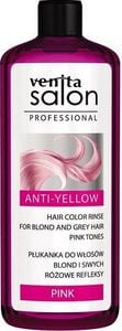 Venita Professional Anti-Yellow Hair Color Rinse płukanka do włosów Pink 200ml 1