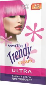 Venita Venita Trendy Cream Ultra krem do koloryzacji włosów 30 Candy Pink 35ml 1