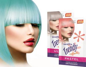 Venita Trendy Cream Ultra krem do koloryzacji włosów 36 Ice Mint 35ml 2