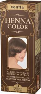 Venita Venita Henna Color balsam koloryzujący z ekstraktem z henny 14 Kasztan 75ml 1