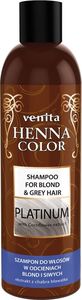Venita Henna Color Platinium szampon ziołowy do włosów w odcieniach blond i siwych 250ml 1