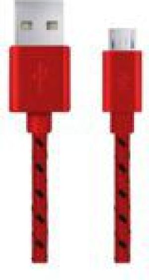 Kabel USB Esperanza USB-A - microUSB 1 m Czerwony (EB176R) 1