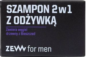 Zew for Men Zew For Men Szampon 2w1 z odżywką z węglem drzewnym z Bieszczad 85ml 1