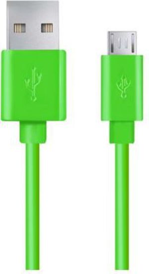 Kabel USB Esperanza USB/micro USB, 1m, Zielony (EB184G) 1