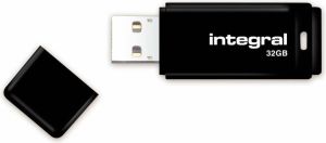 Pendrive Integral Black, 32 GB  (INFD32GBBLK) 1
