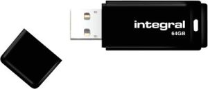 Pendrive Integral Black, 64 GB  (INFD64GBBLK) 1
