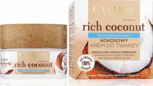 Eveline Cosmetics Eveline Cosmetics Rich Coconut multi-nawilżający kokosowy krem do twarzy 50ml 1