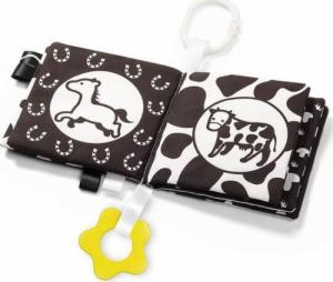 BabyOno BABY ONO-542-KSIĄŻECZKA SENSORYCZNA BLAC K&WHITE 2