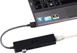 HUB USB I-TEC 1x RJ-45  + 3x USB-A 3.0 (U3GL3SLIM) 5