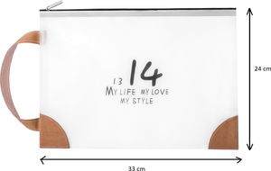 Elletro Eleganckie teczki na dokumenty, kopertowa, zamek Eko, A4, 3 Szt. 6