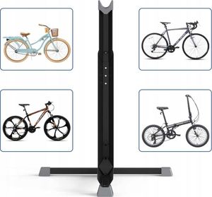Elletro Stojak Na Rower Pionowy Uchwyt Rowerowy Regulowany 4