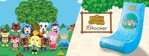 Fotel X Rocker Nintendo Video Animal Crossing niebieski 4