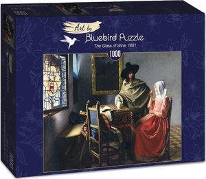 Bluebird Puzzle Puzzle 1000 Jan Vermeer, Kieliszek wina 1