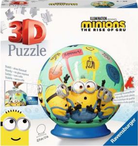 Ravensburger Puzzle 3D 72 Kula Minionki 2 1