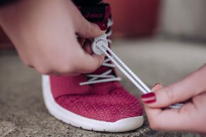 Fit4Med Sznurówki Sznurowadła Elastyczne Buty Dla Biegaczy 9