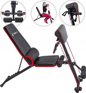 Fit4Med Wielofunkcyjna Ławka Treningowa Regulowana Składana Do Ćwiczeń modlitewnik 8