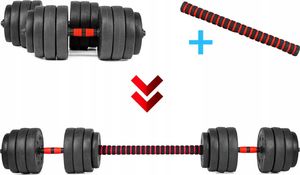 Fit4Med ‎Hantle FIT-155 bitumiczne 2 x 10 kg 9