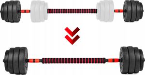 Fit4Med ‎Hantle FIT-155 bitumiczne 2 x 10 kg 10