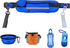 Fit4Med Pas Biodrowy Ze Smyczą Elastyczna Biegania Z Psem 12