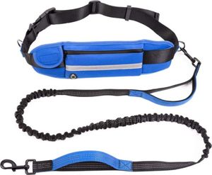 Fit4Med Pas Biodrowy Ze Smyczą Elastyczna Biegania Z Psem 6