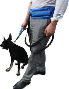 Fit4Med Pas Biodrowy Ze Smyczą Elastyczna Biegania Z Psem 7
