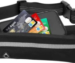 Fit4Med Pas Biodrowy Ze Smyczą Elastyczna Biegania Z Psem 4